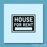 House For Rent Business Sign