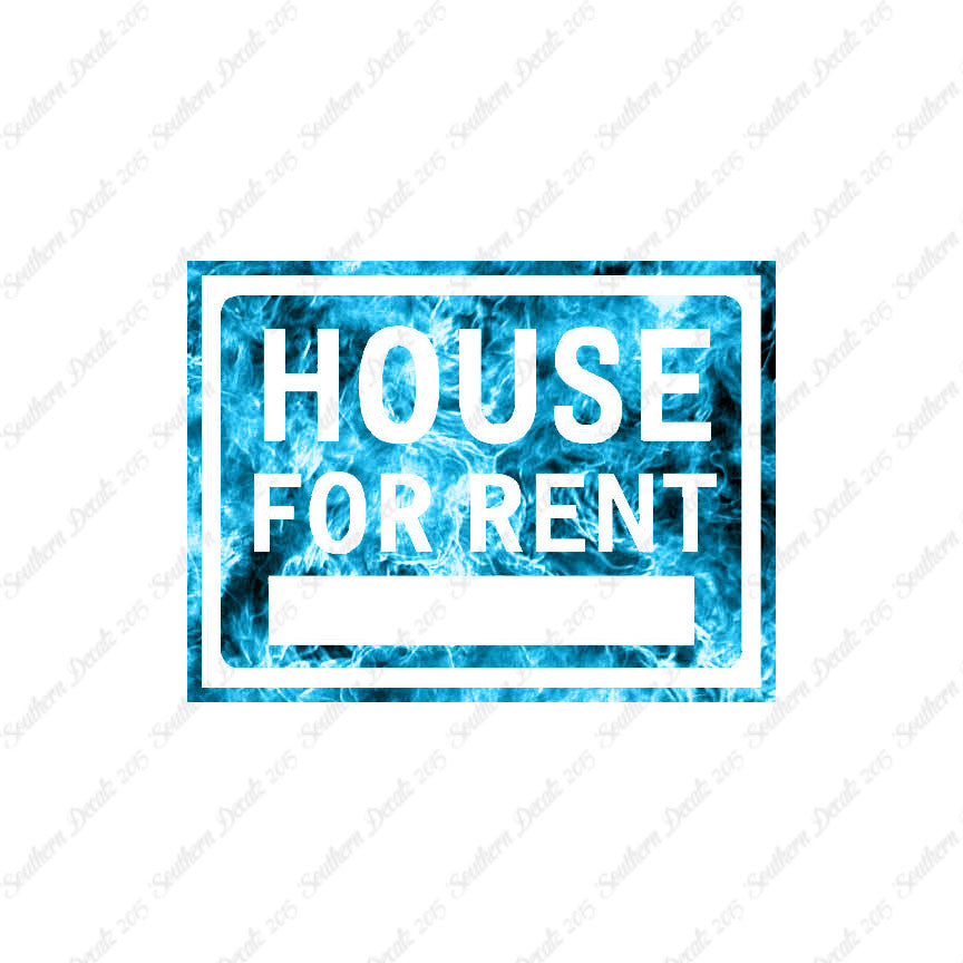 House For Rent Business Sign
