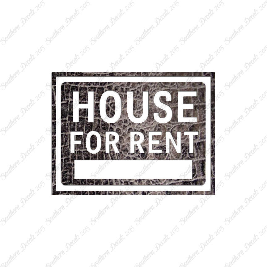 House For Rent Business Sign