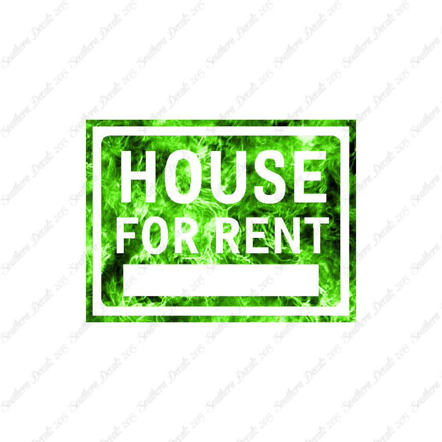 House For Rent Business Sign