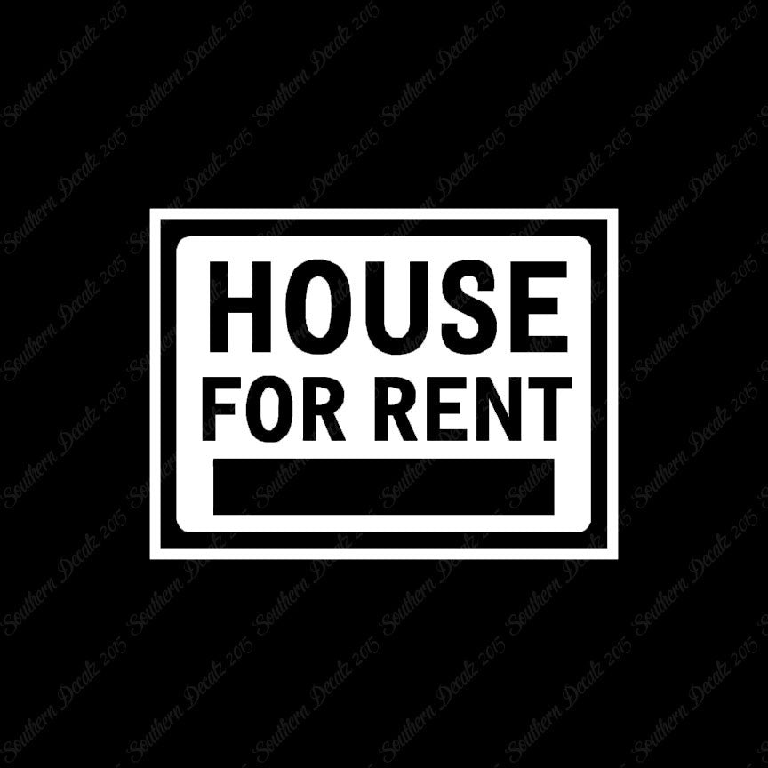 House For Rent Business Sign
