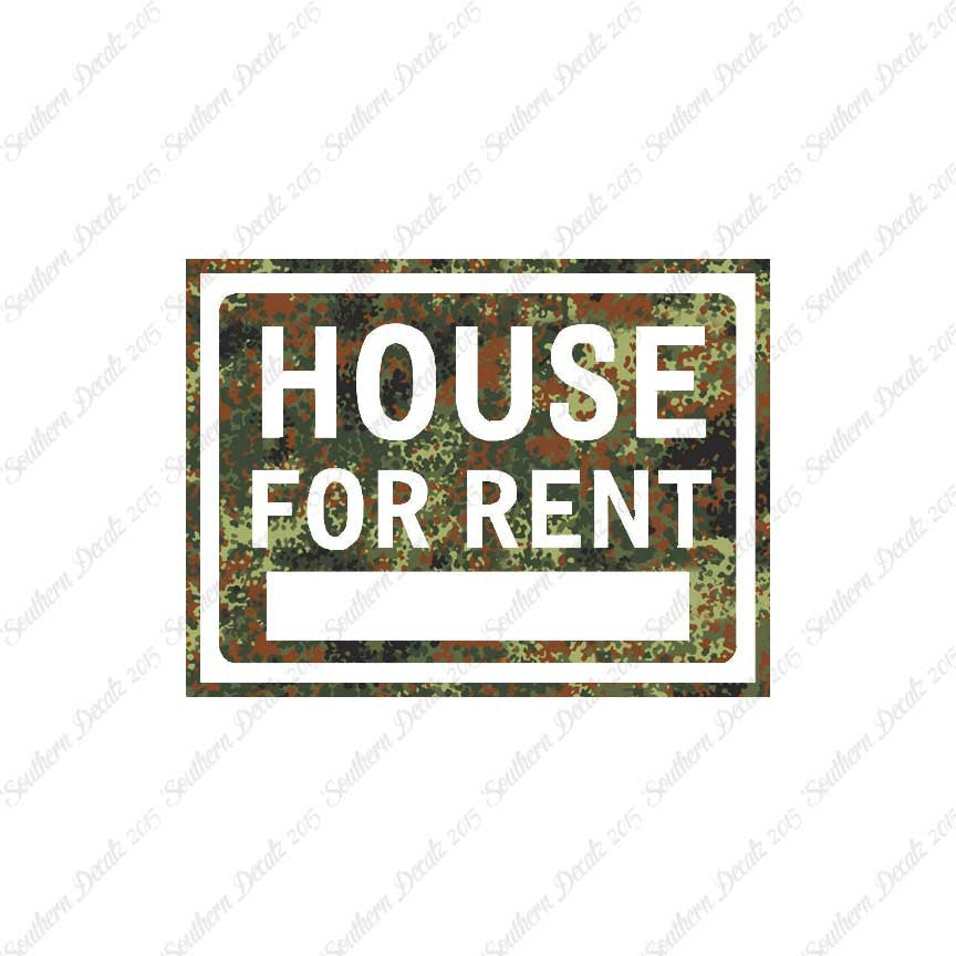 House For Rent Business Sign