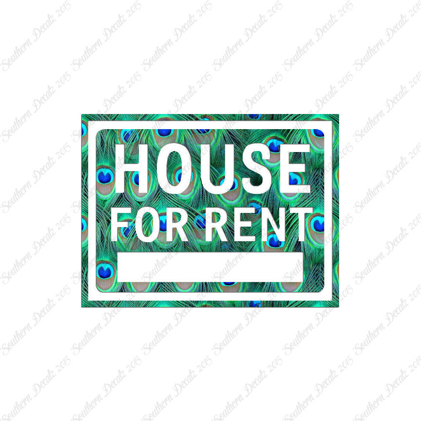 House For Rent Business Sign