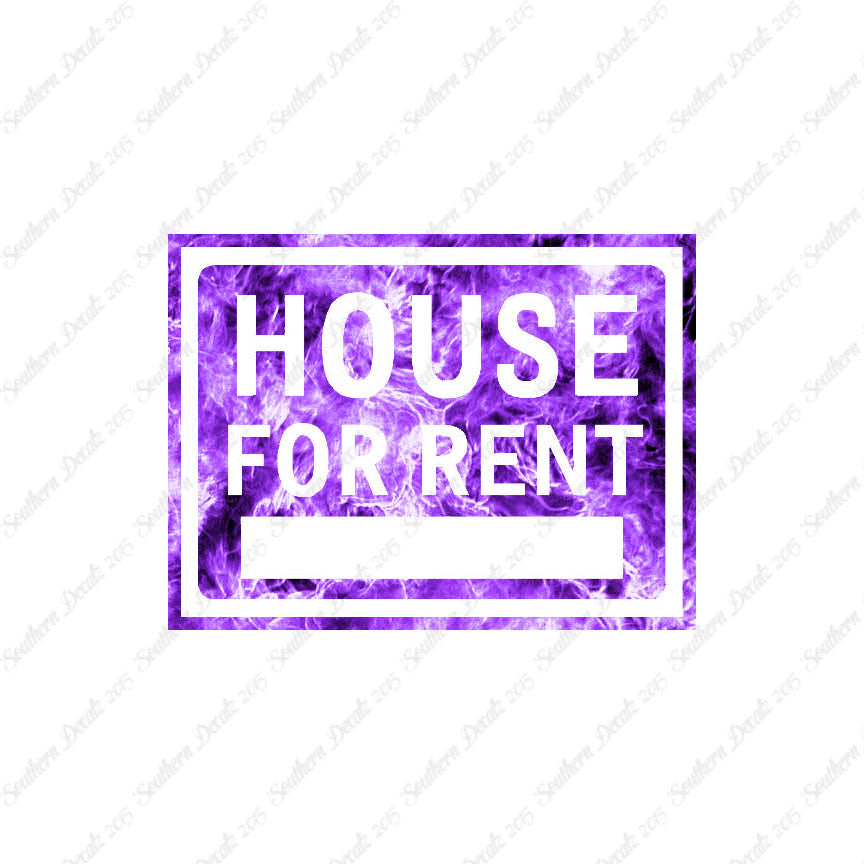 House For Rent Business Sign