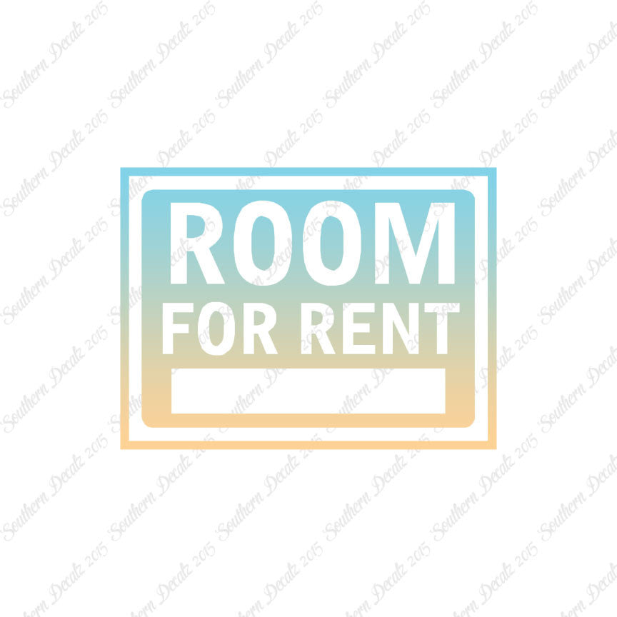 Room For Rent Business Sign