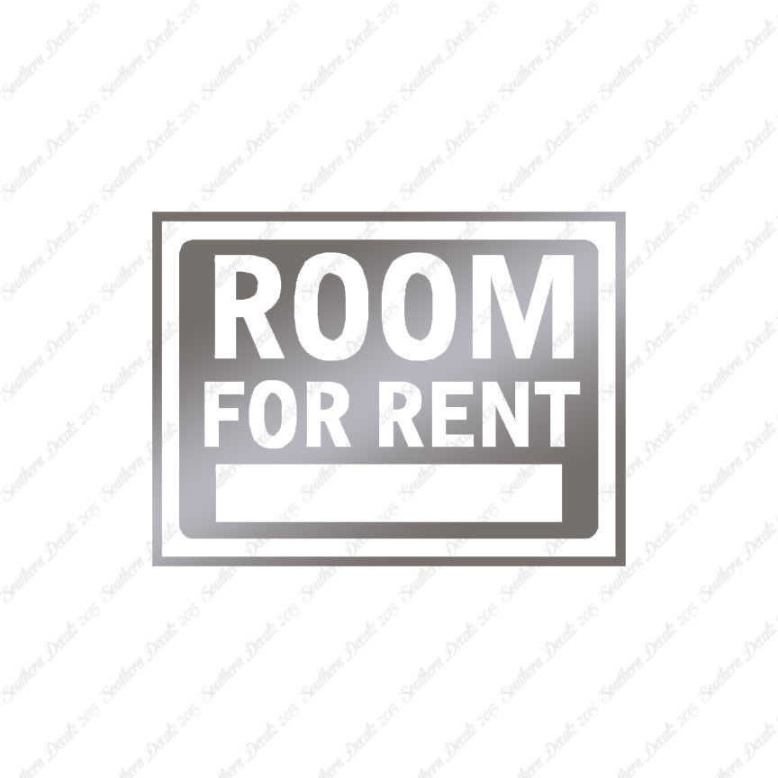Room For Rent Business Sign
