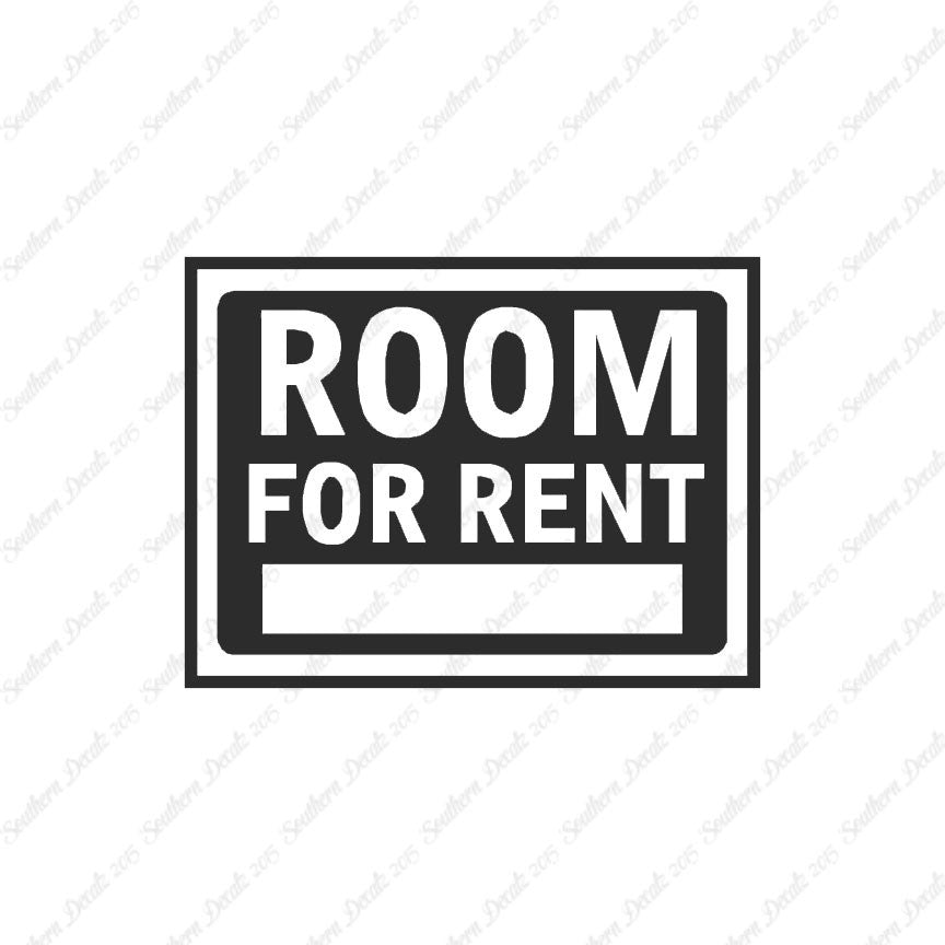 Room For Rent Business Sign