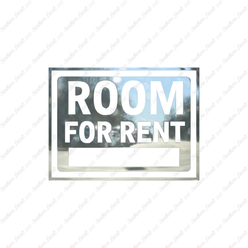 Room For Rent Business Sign