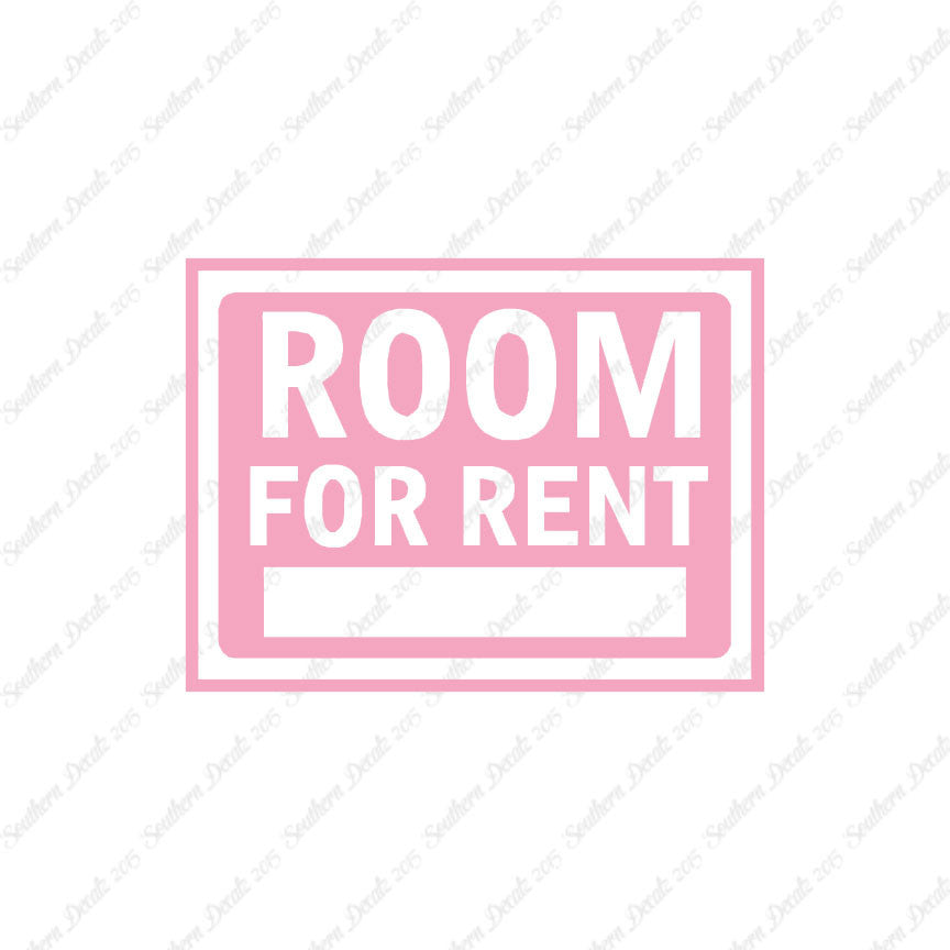 Room For Rent Business Sign
