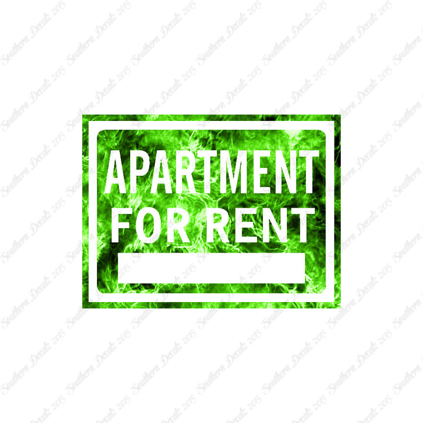 Apartment For Rent Business Sign