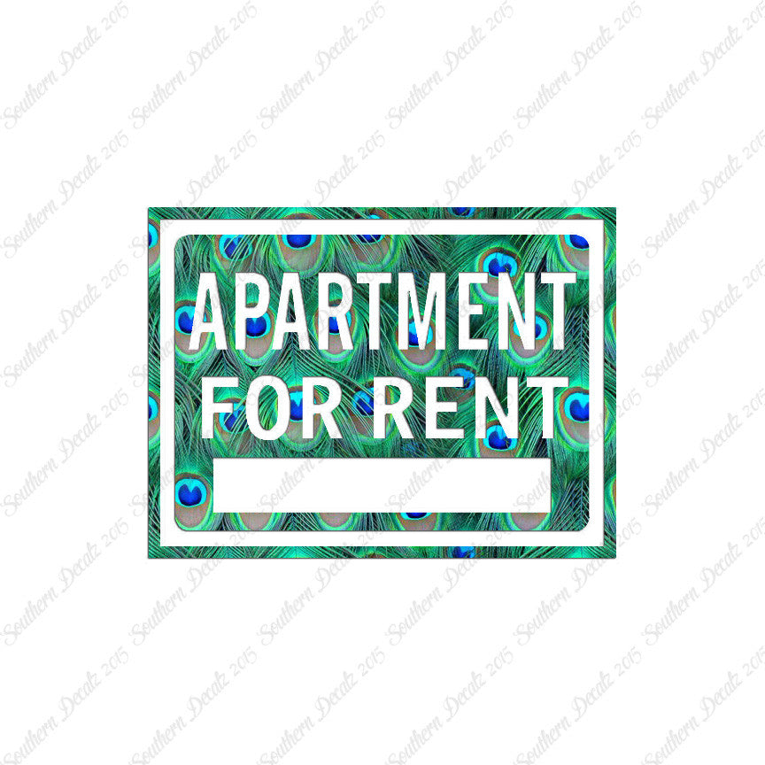 Apartment For Rent Business Sign
