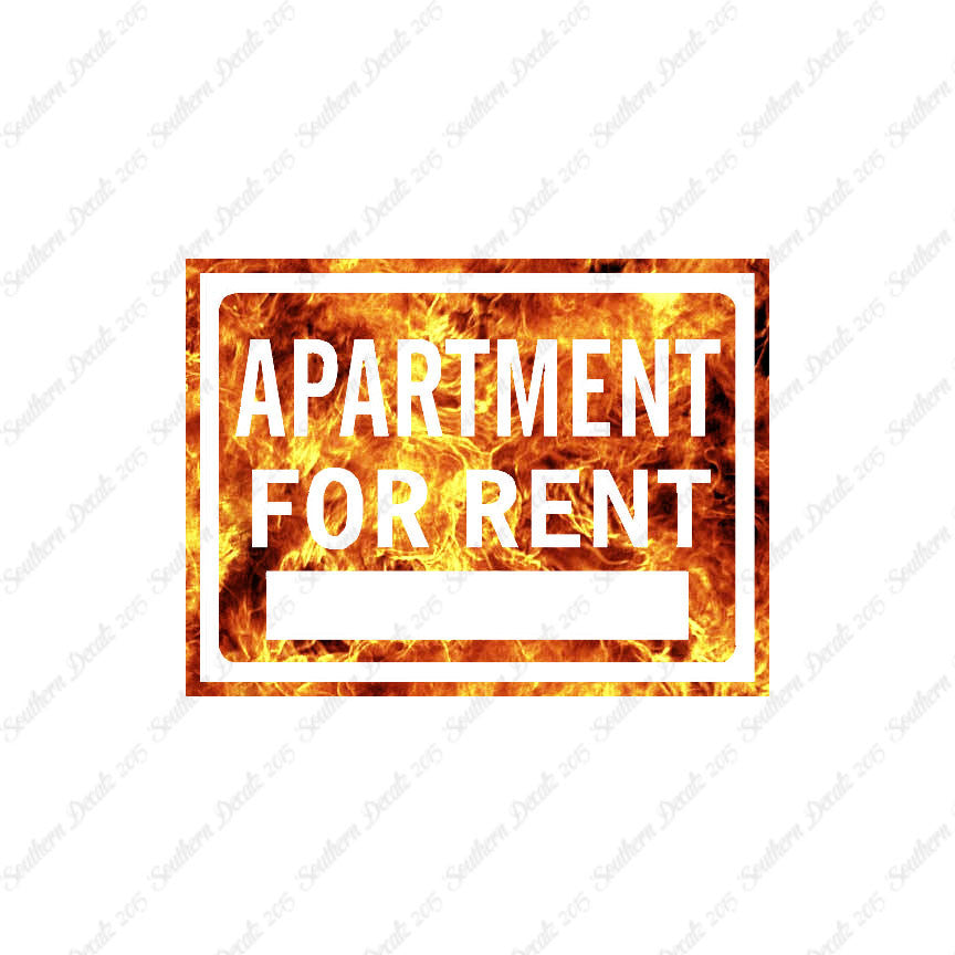 Apartment For Rent Business Sign