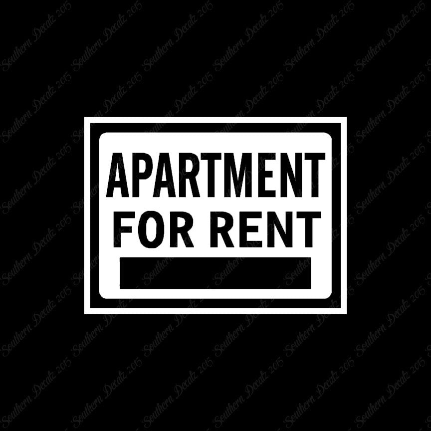Apartment For Rent Business Sign