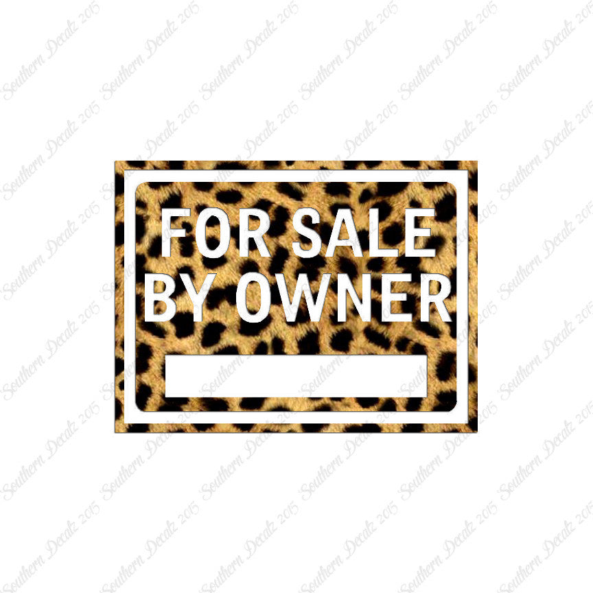 For Sale By Owner Business Sign