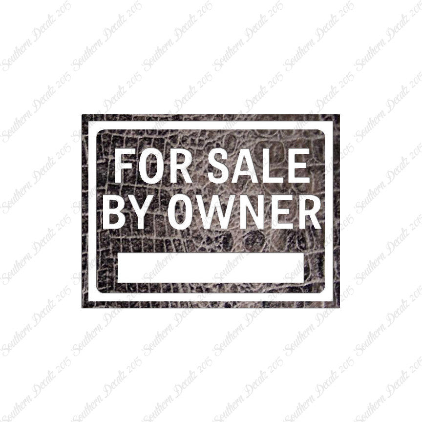 For Sale By Owner Business Sign