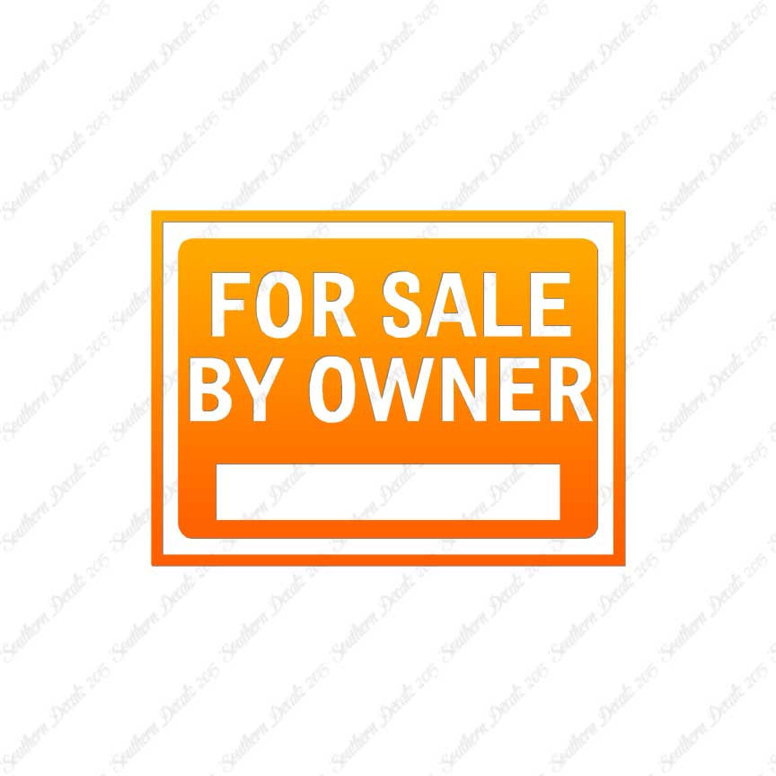 For Sale By Owner Business Sign