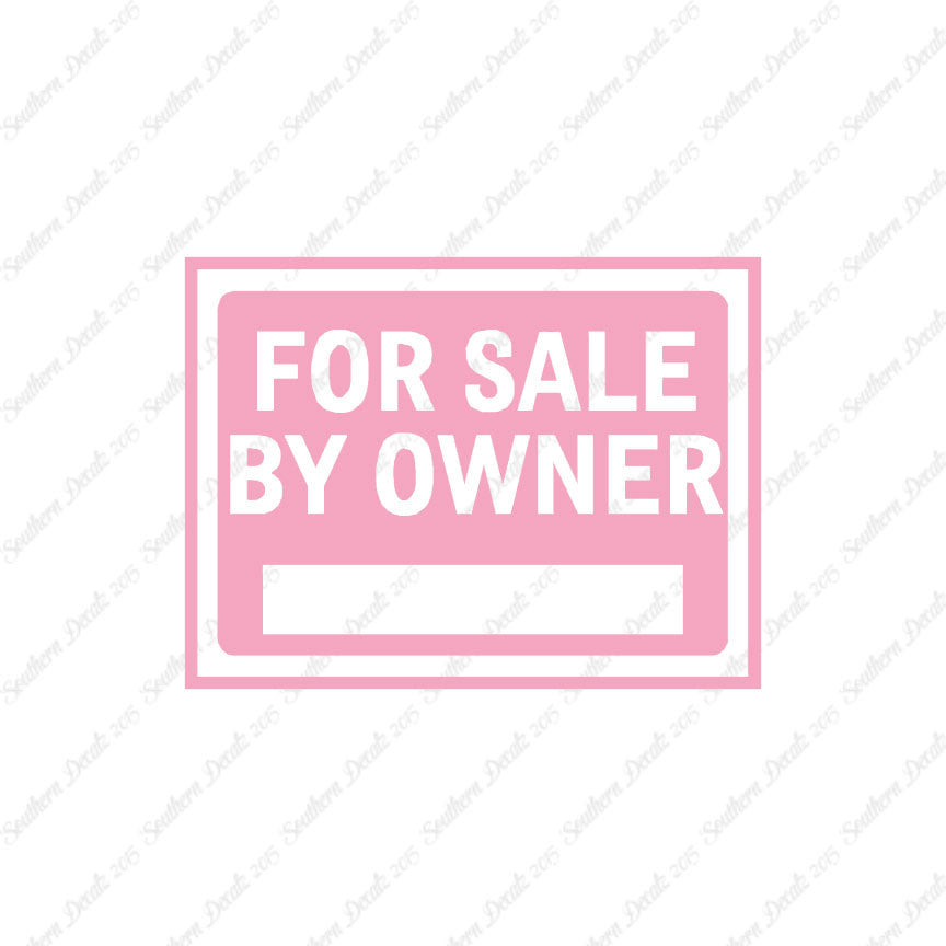 For Sale By Owner Business Sign