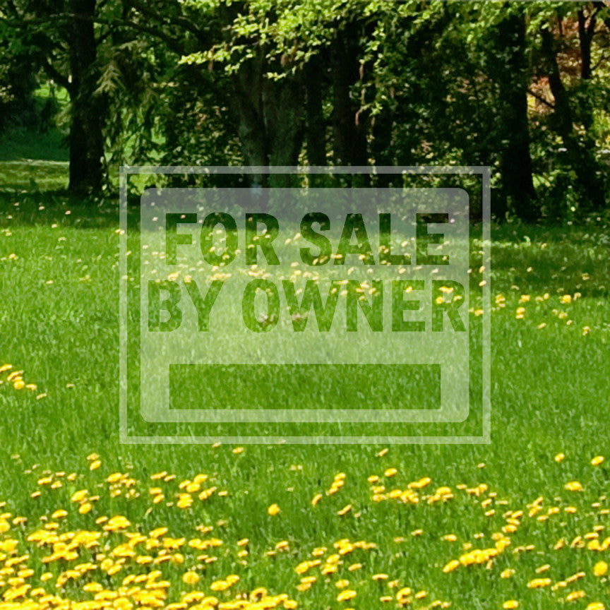 For Sale By Owner Business Sign