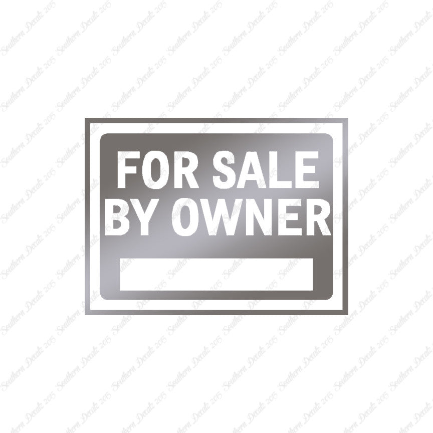 For Sale By Owner Business Sign