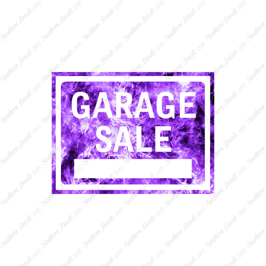 GarageSale Business Sign