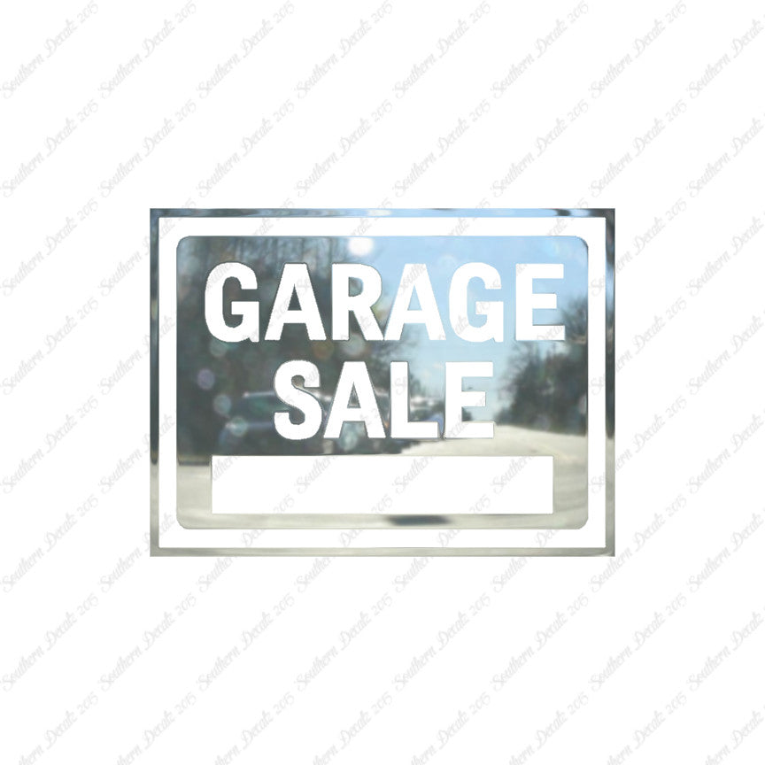 GarageSale Business Sign