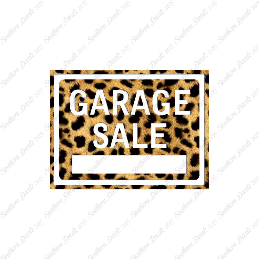 GarageSale Business Sign