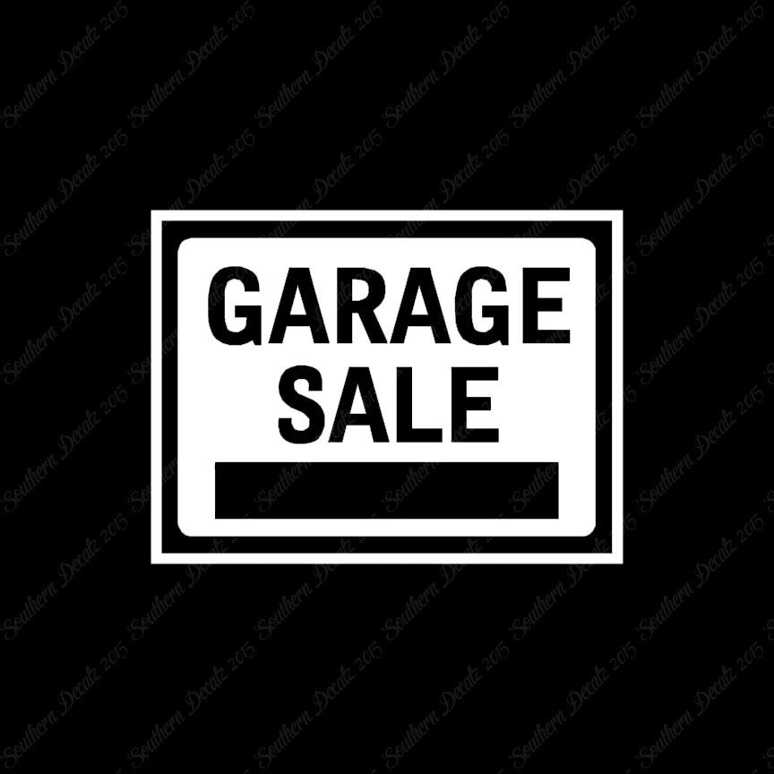 GarageSale Business Sign