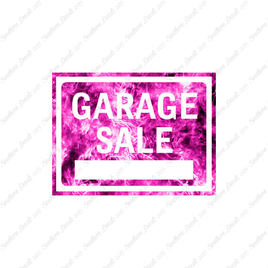 GarageSale Business Sign