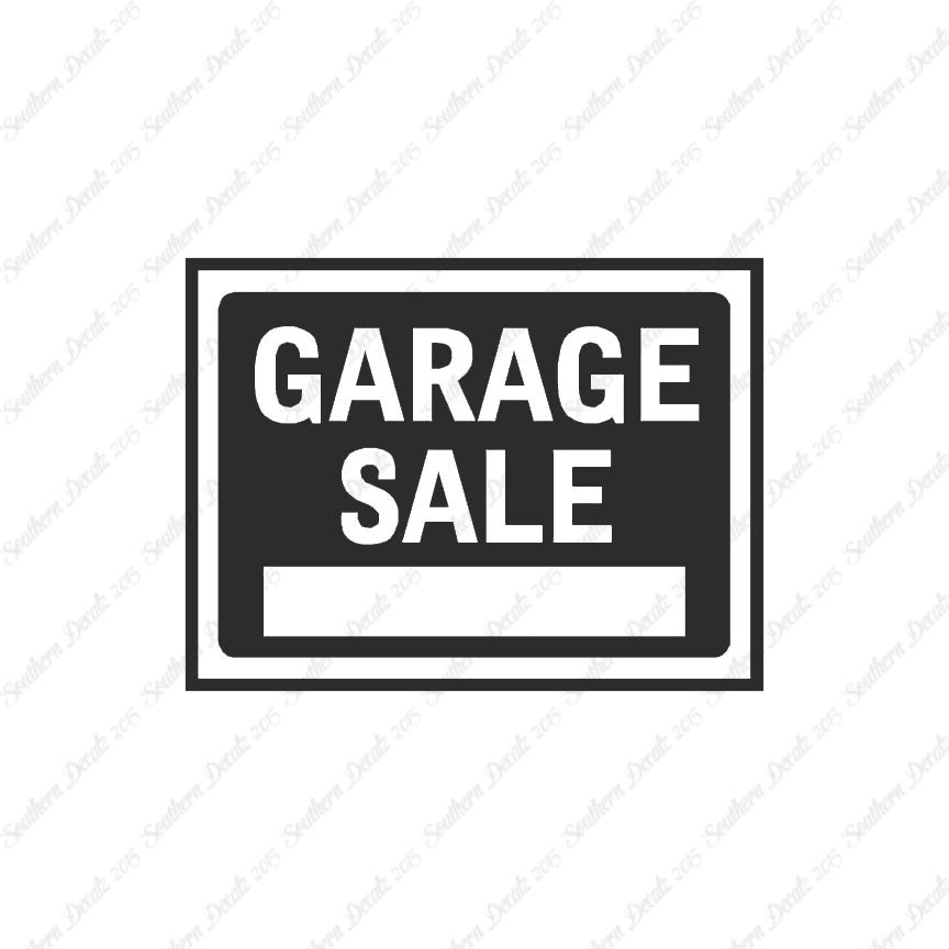 GarageSale Business Sign