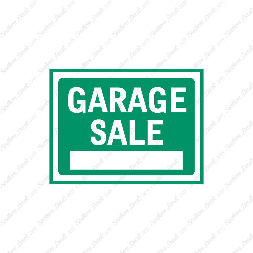 GarageSale Business Sign
