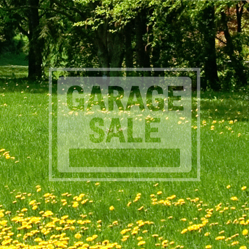 GarageSale Business Sign