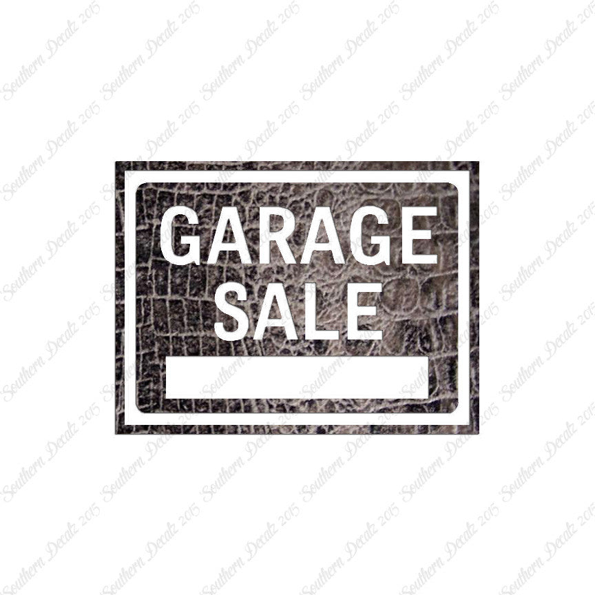 GarageSale Business Sign
