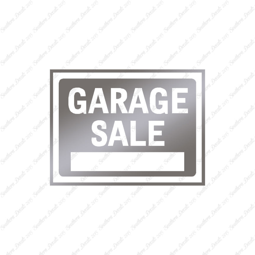 GarageSale Business Sign