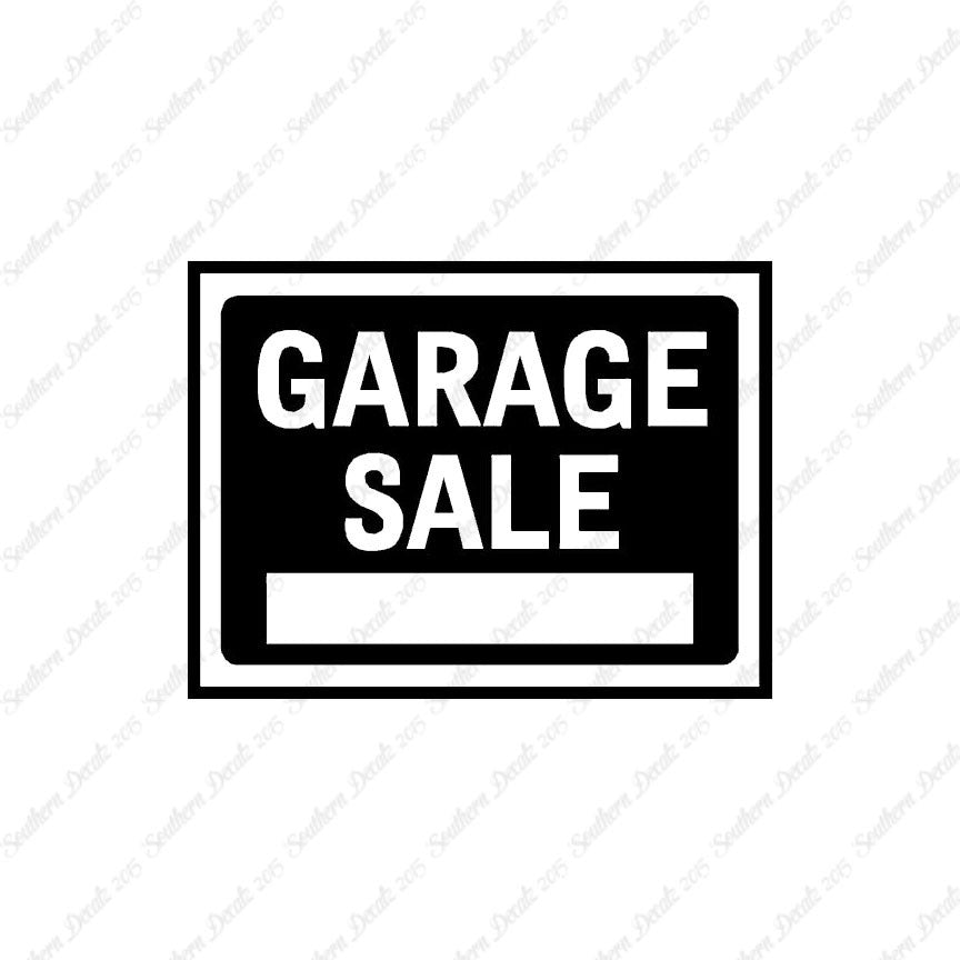 GarageSale Business Sign