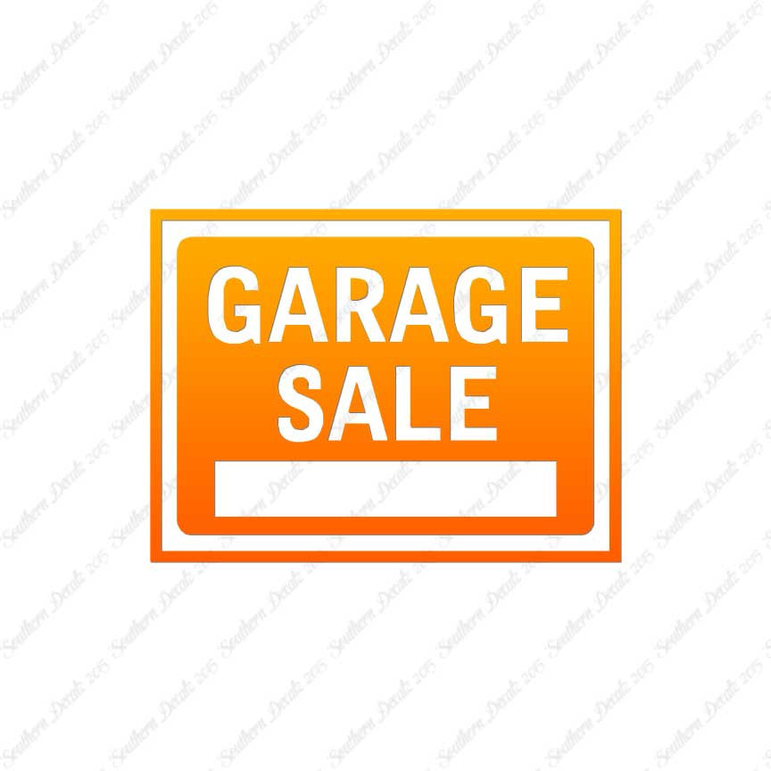 GarageSale Business Sign
