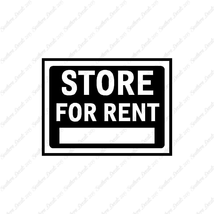 Stores For Rent Business Sign