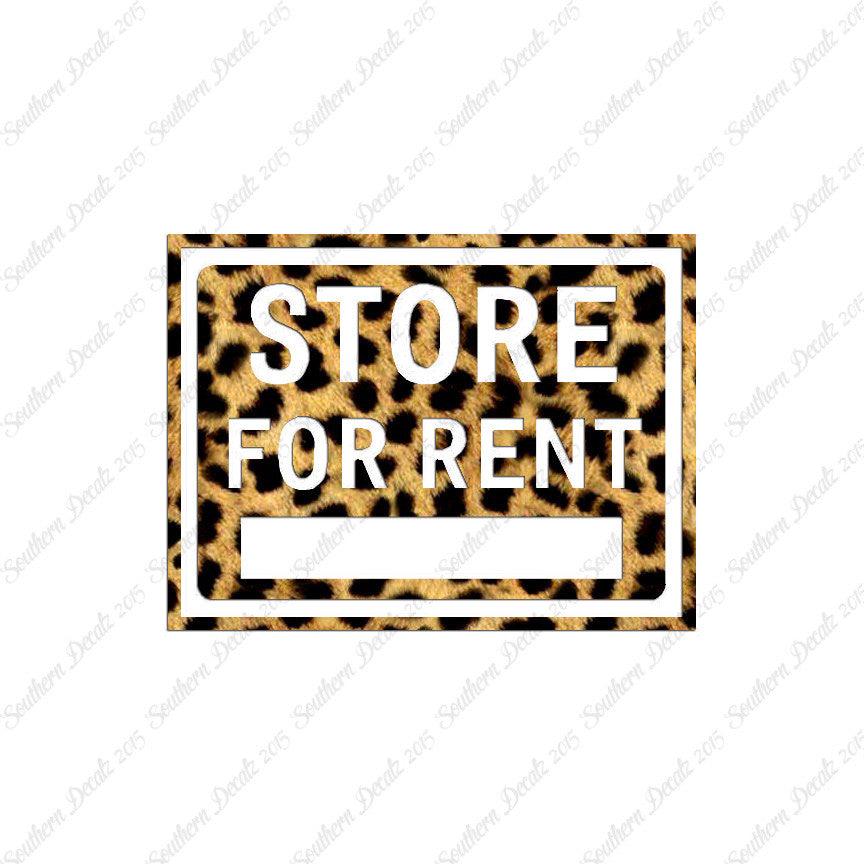 Stores For Rent Business Sign