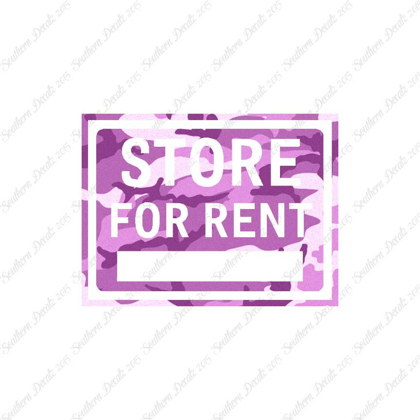 Stores For Rent Business Sign