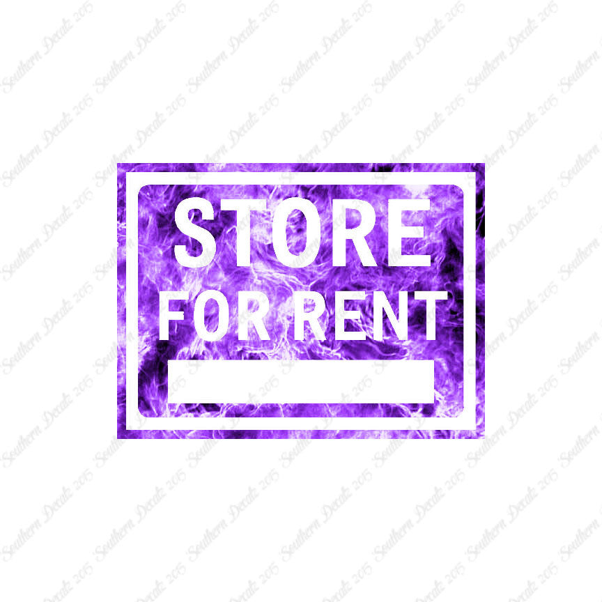 Stores For Rent Business Sign
