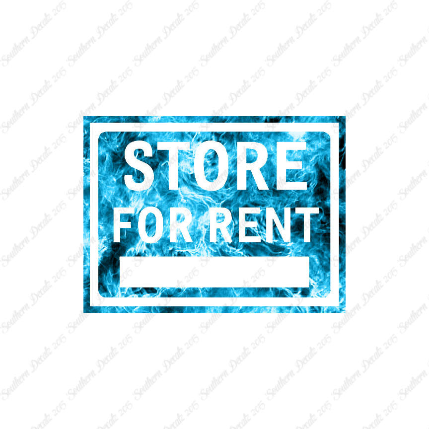 Stores For Rent Business Sign