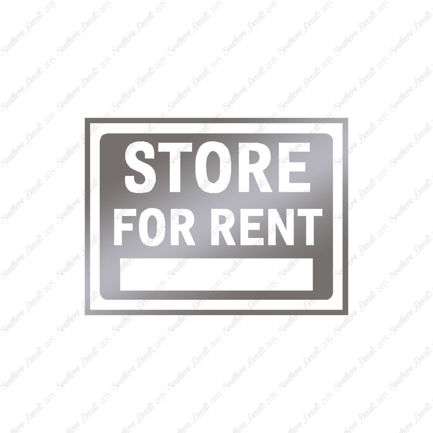 Stores For Rent Business Sign