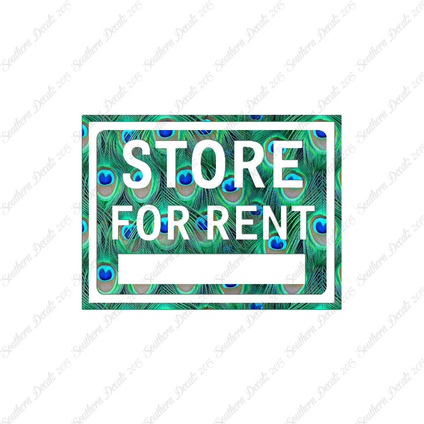 Stores For Rent Business Sign
