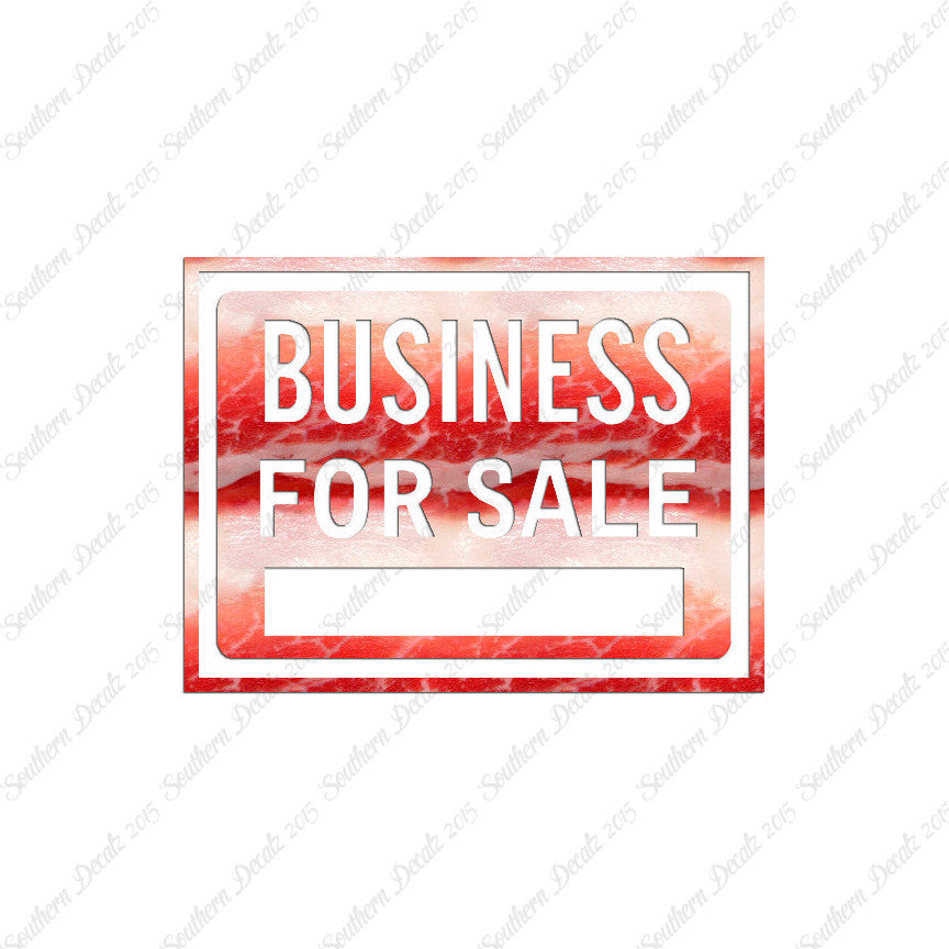 Business For Sale Sign