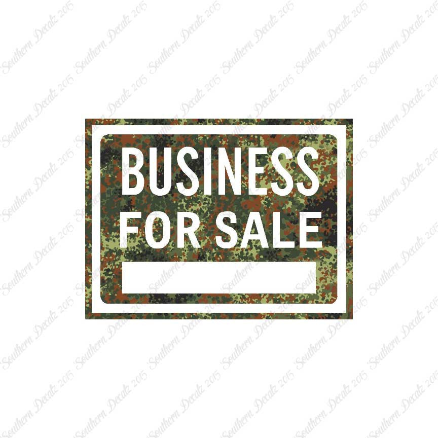 Business For Sale Sign
