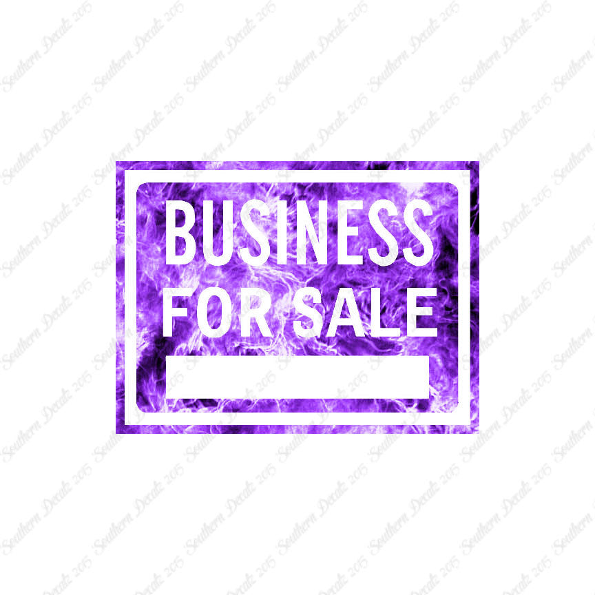Business For Sale Sign