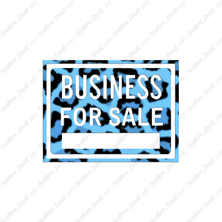 Business For Sale Sign