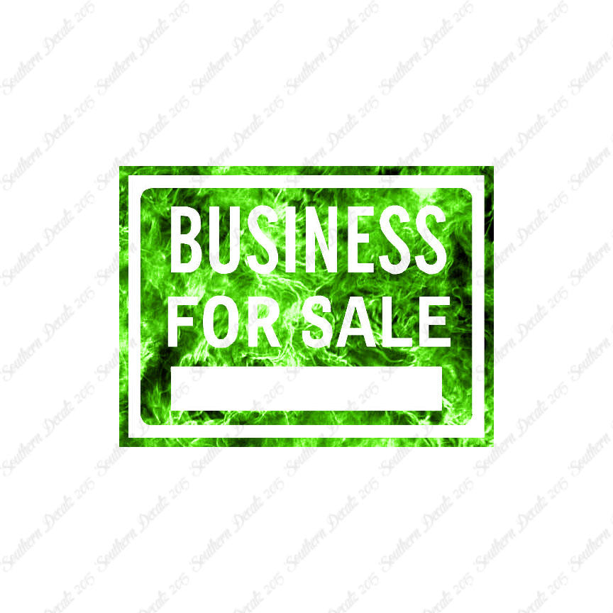 Business For Sale Sign