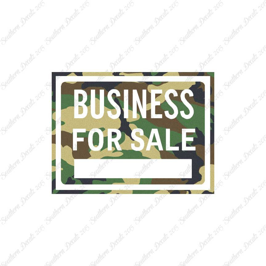 Business For Sale Sign