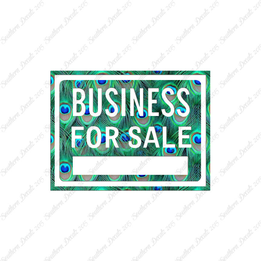 Business For Sale Sign