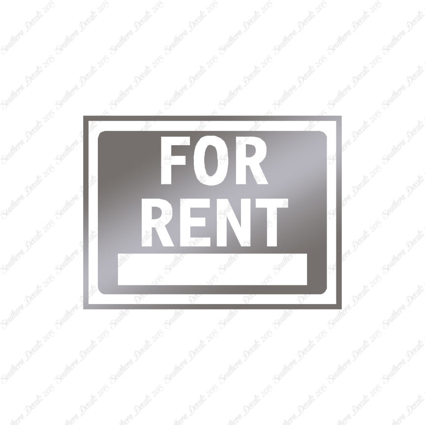 For Rent Business Sign